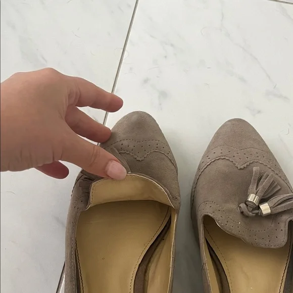 Vince Camuto Brown Tassel Loafers - Picture 8 of 8